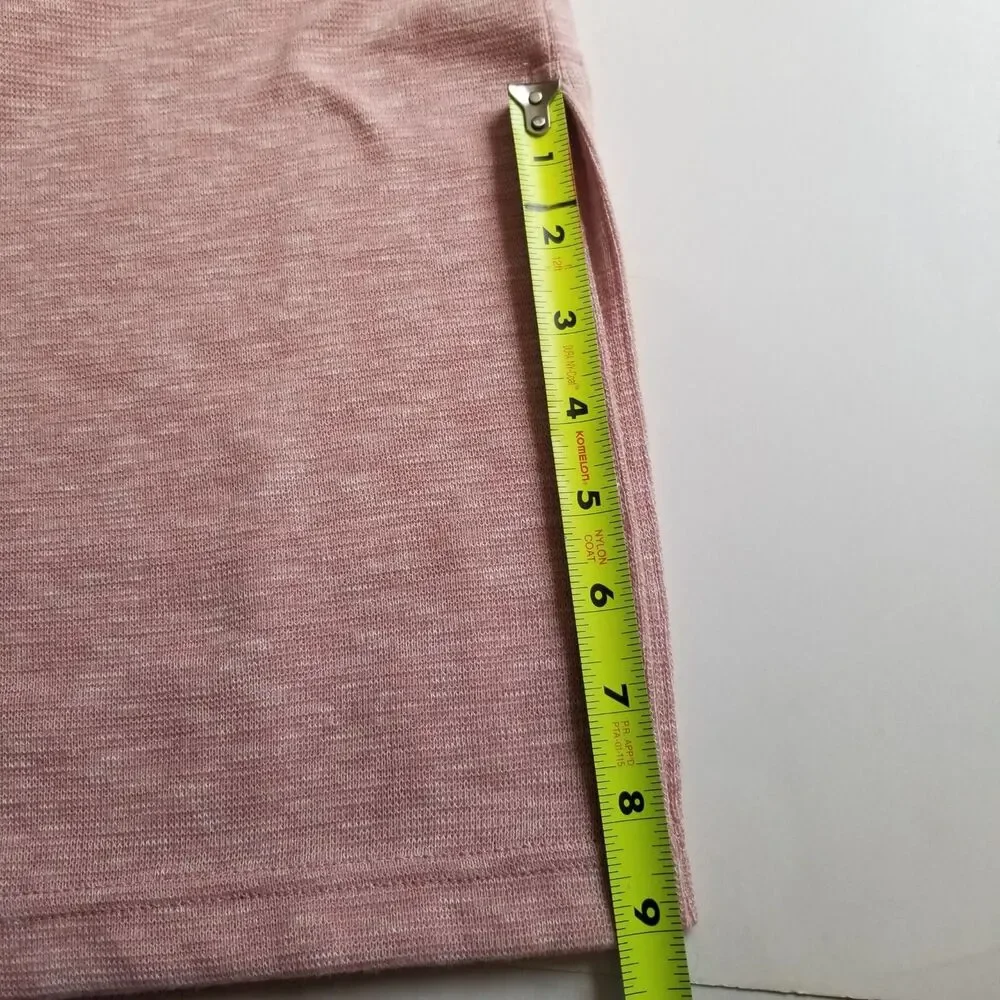 J Crew Vintage Fleece Sweater Top XXS Pink Turtleneck LS Pullover New Other